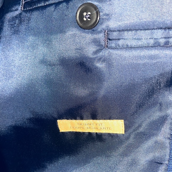 Joseph Abboud 2 Piece Suit - Navy Blue - Picture 8 of 8